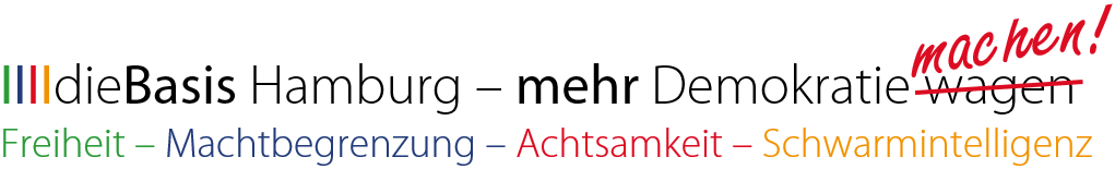 dieBasis Hamburg - mehr Demokratie machen